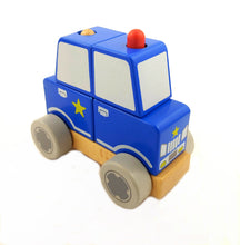 Wooden Block Police Car Puzzle