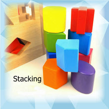 Wood Shape Sorting Cube