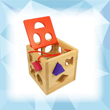 Wood Shape Sorting Cube