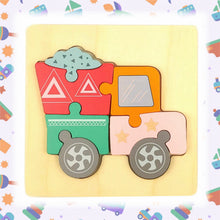 Truck: Thick Piece Toddler Jigsaw Puzzles