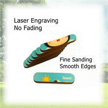 4 Pack Double-Sided Wooden Stick Puzzles