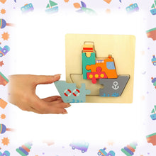 Truck: Thick Piece Toddler Jigsaw Puzzles
