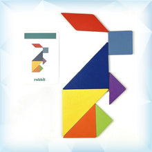 7 Piece Wood Tangram Puzzle