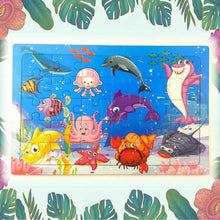 4 Pack 30 Piece Wooden Jigsaw Puzzles