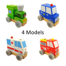 Wooden Block Ambulance Puzzle