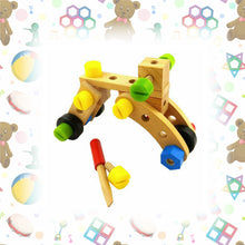30 Piece Wood Vehicle Building Blocks