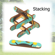 4 Pack Double-Sided Wooden Stick Puzzles