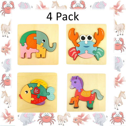 Animal: Thick Piece Toddler Jigsaw Puzzles