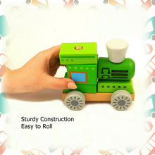 Wooden Block Assembly Truck Puzzle