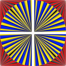 Op-Art Puzzle 2 + Frame