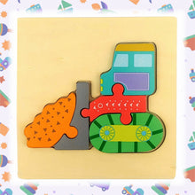 Truck: Thick Piece Toddler Jigsaw Puzzles