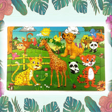 4 Pack 30 Piece Wooden Jigsaw Puzzles